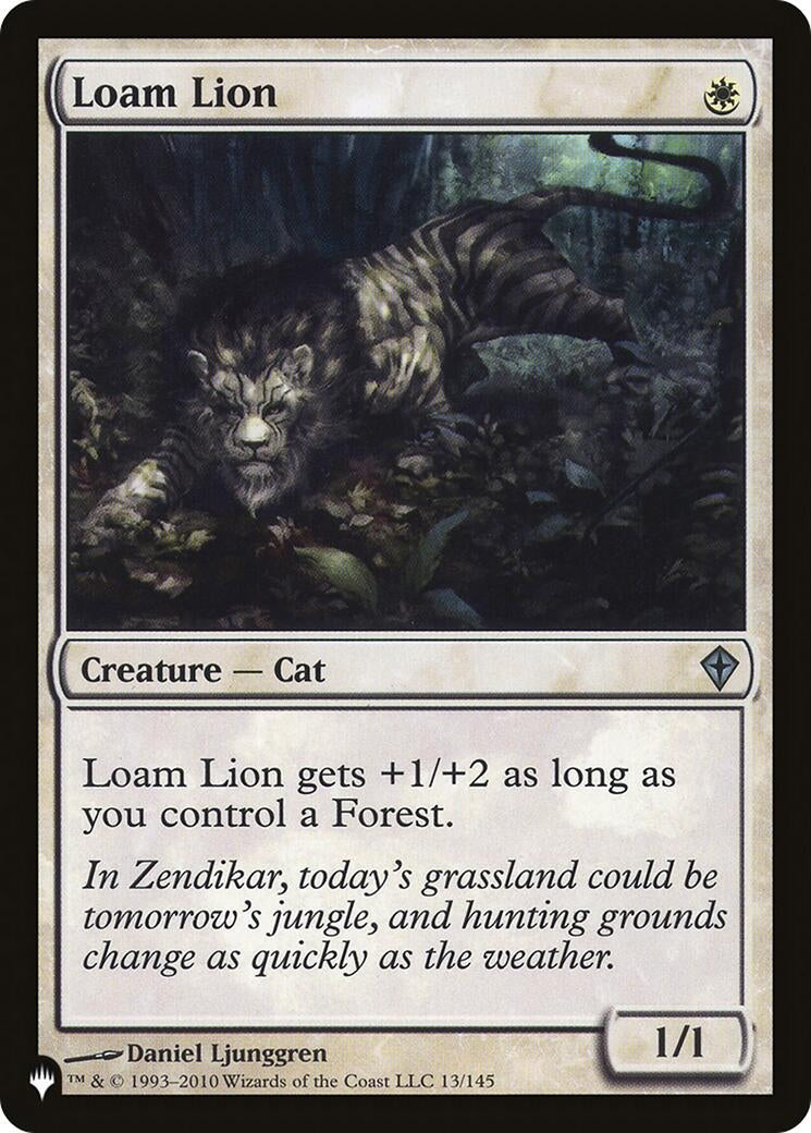 Image for Loam Lion (13/145) (LIST) - Magic: The Gathering
