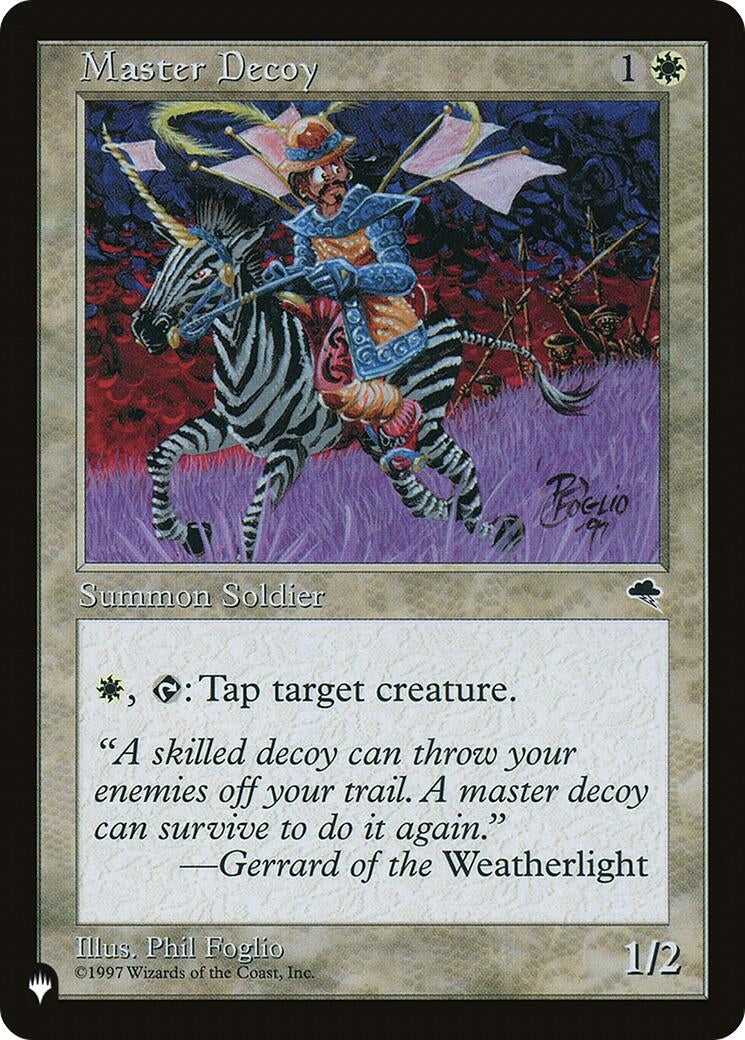 Image for Master Decoy (LIST) - Magic: The Gathering