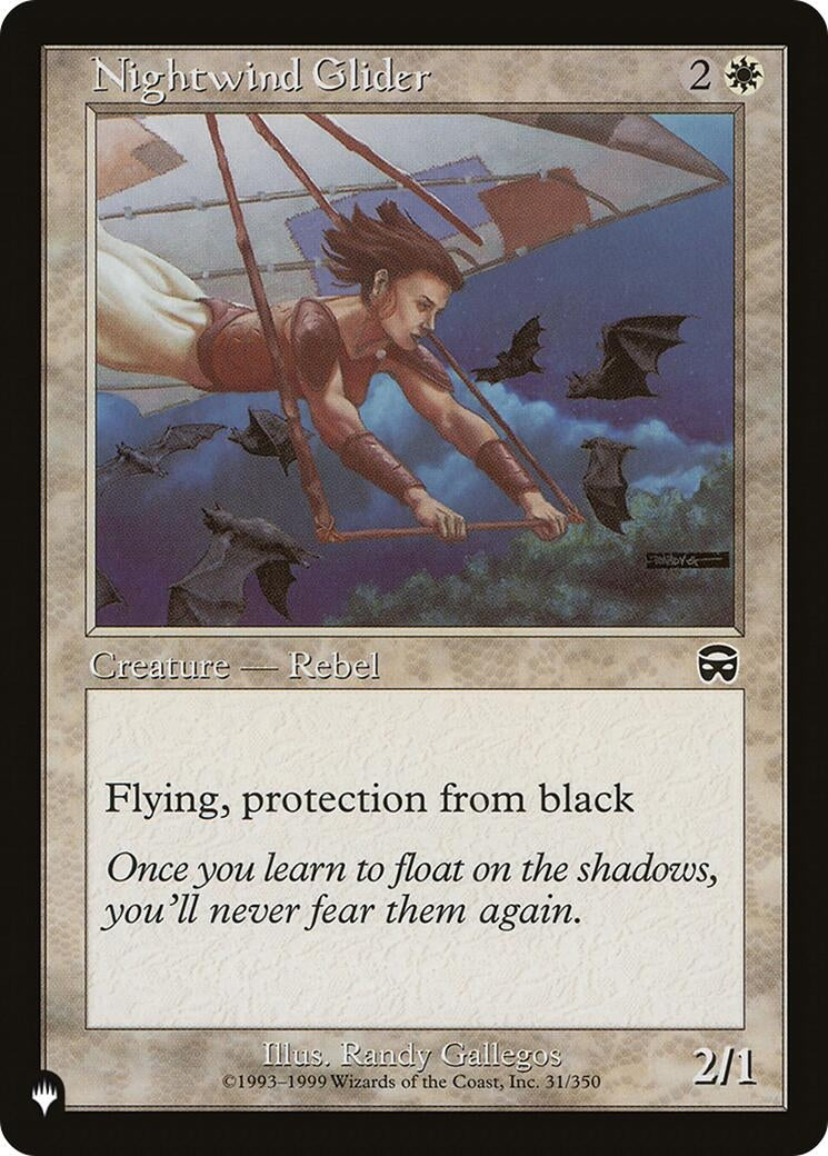 Image for Nightwind Glider (31/350) (LIST) - Magic: The Gathering