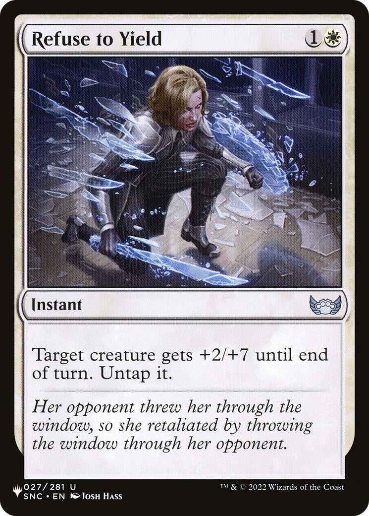 Image for Refuse to Yield (027/281) (LIST) - Magic: The Gathering
