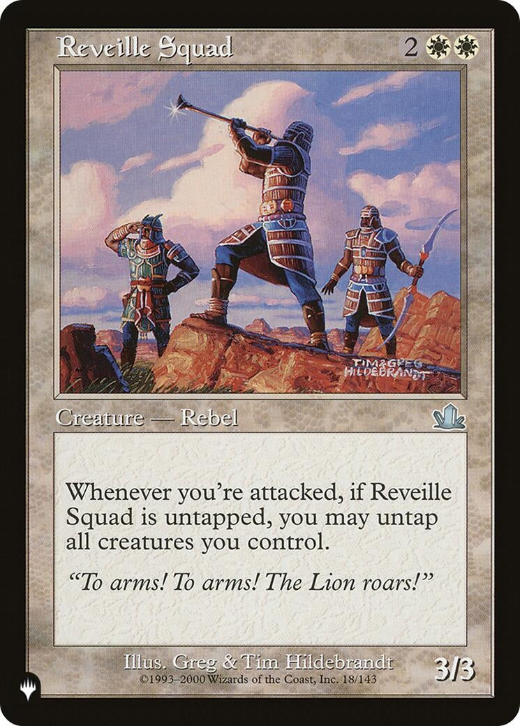 Image for Reveille Squad (18/143) - Magic: The Gathering