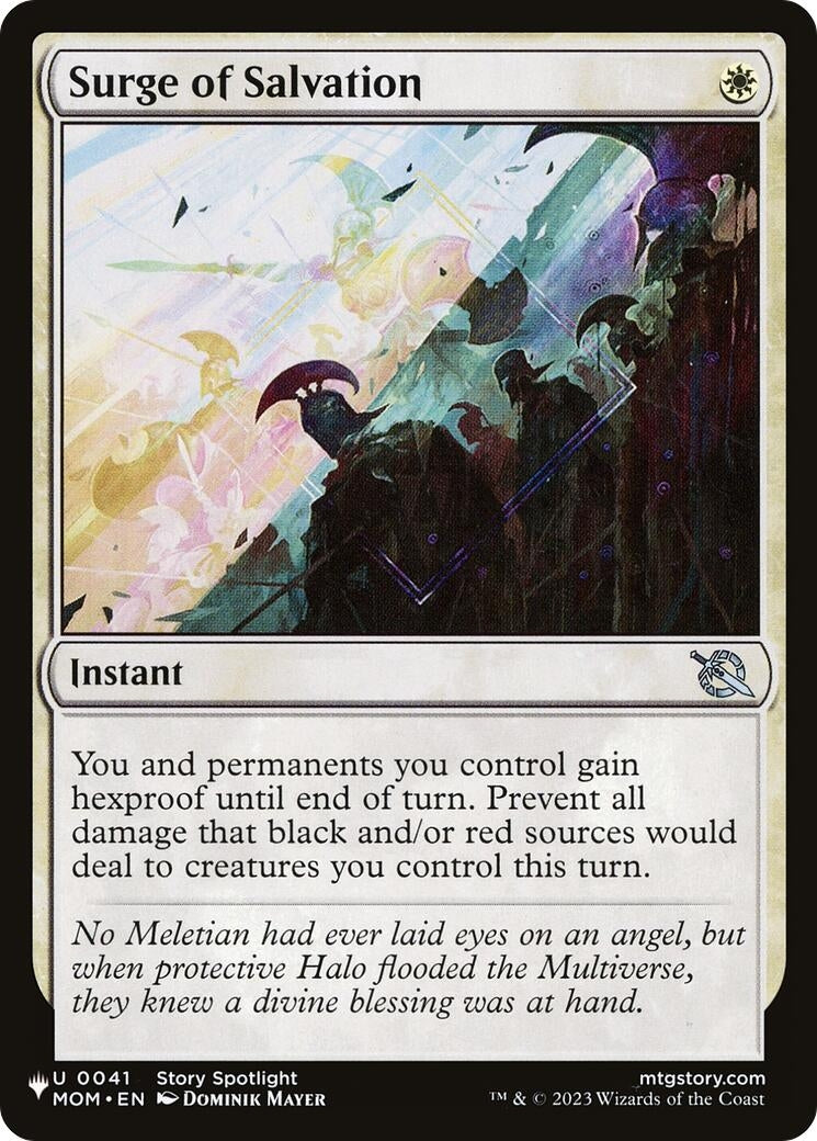 Image for Surge of Salvation (0041) - Magic: The Gathering