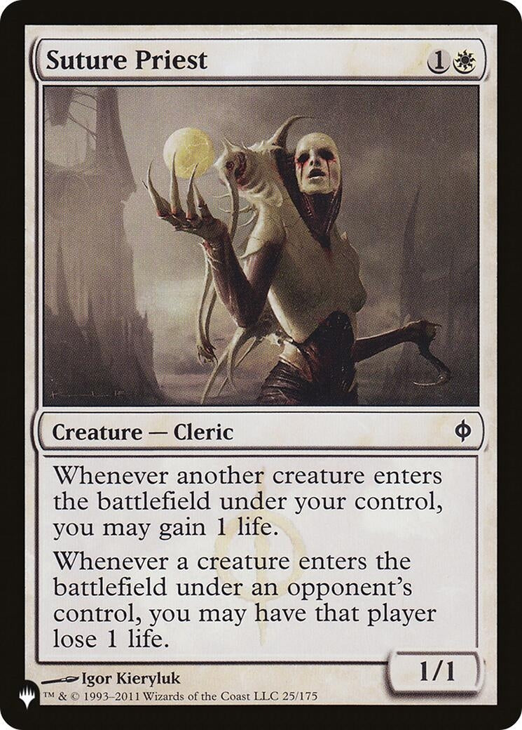 Image for Suture Priest (25/175) - Magic: The Gathering