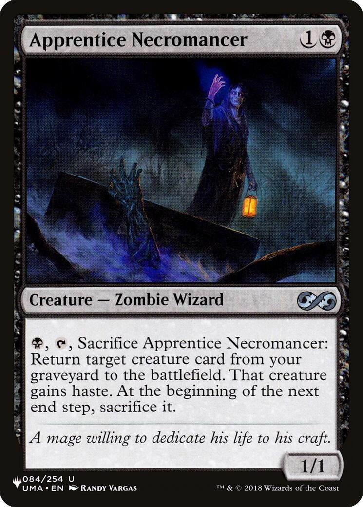 Image for Apprentice Necromancer (084/254) (LIST) - Magic: The Gathering