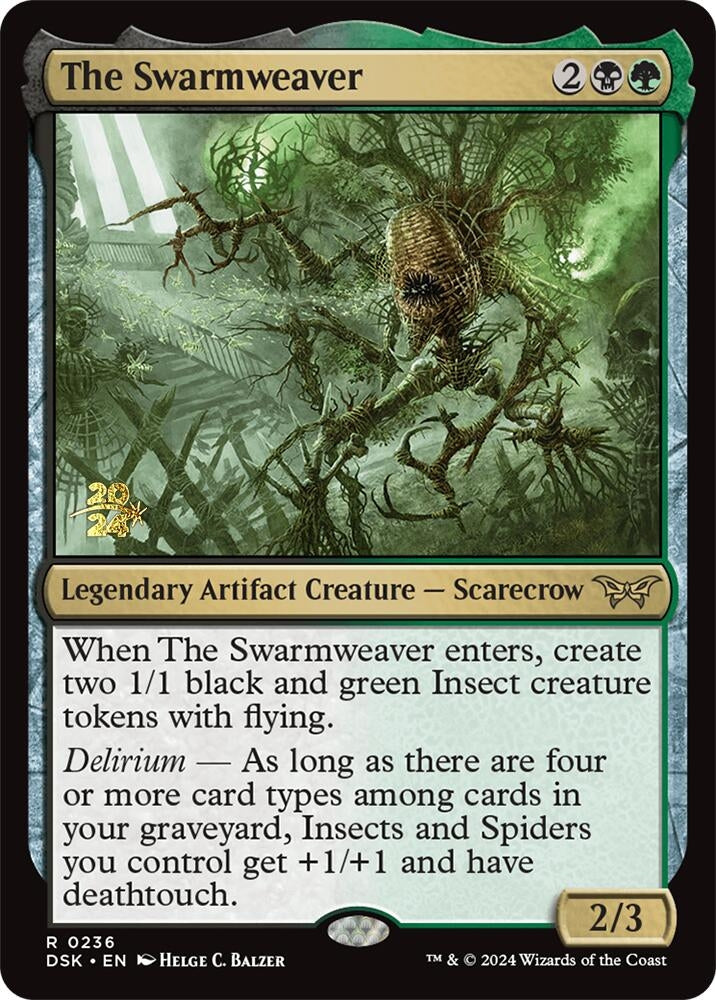 Image for The Swarmweaver (0236) (236) - Magic: The Gathering