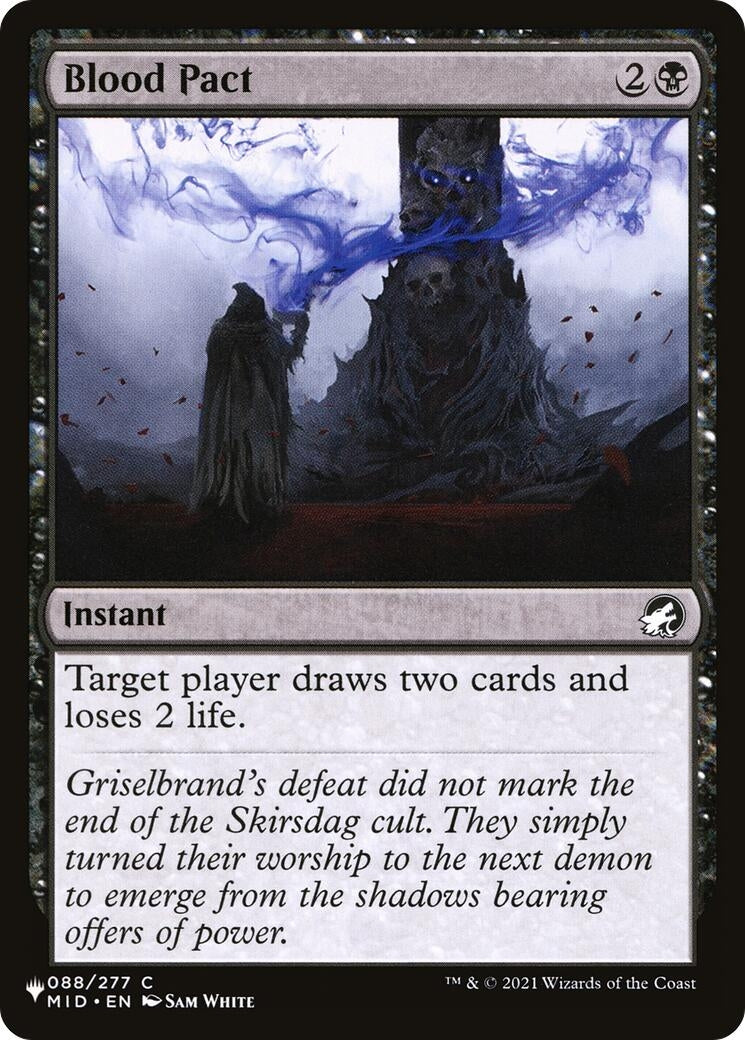 Image for Blood Pact (088/277) (LIST) - Magic: The Gathering