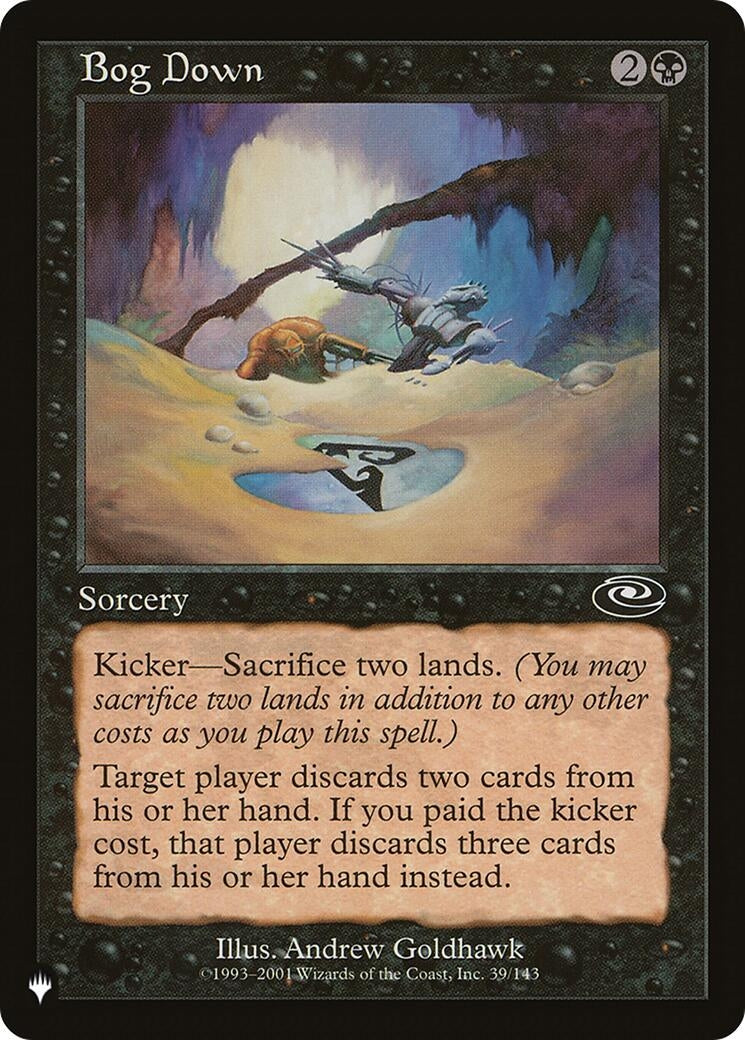 Image for Bog Down (39/143) - Magic: The Gathering