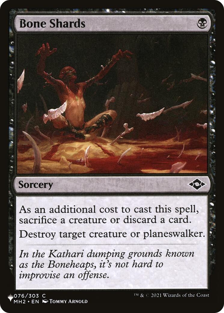 Image for Bone Shards (076/303) (LIST) - Magic: The Gathering
