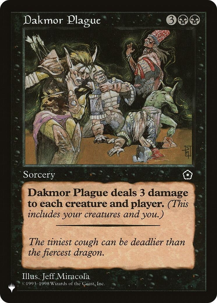 Image for Dakmor Plague - Magic: The Gathering