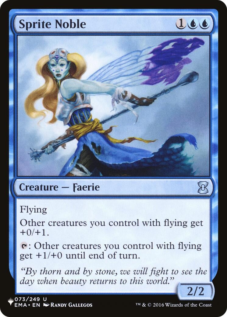 Image for Sprite Noble (073/249) (LIST) - Magic: The Gathering