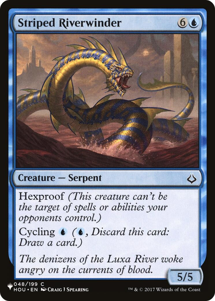 Image for Striped Riverwinder (048/199) - Magic: The Gathering