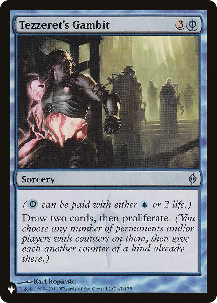 Image for Tezzeret's Gambit (47/175) (LIST) - Magic: The Gathering