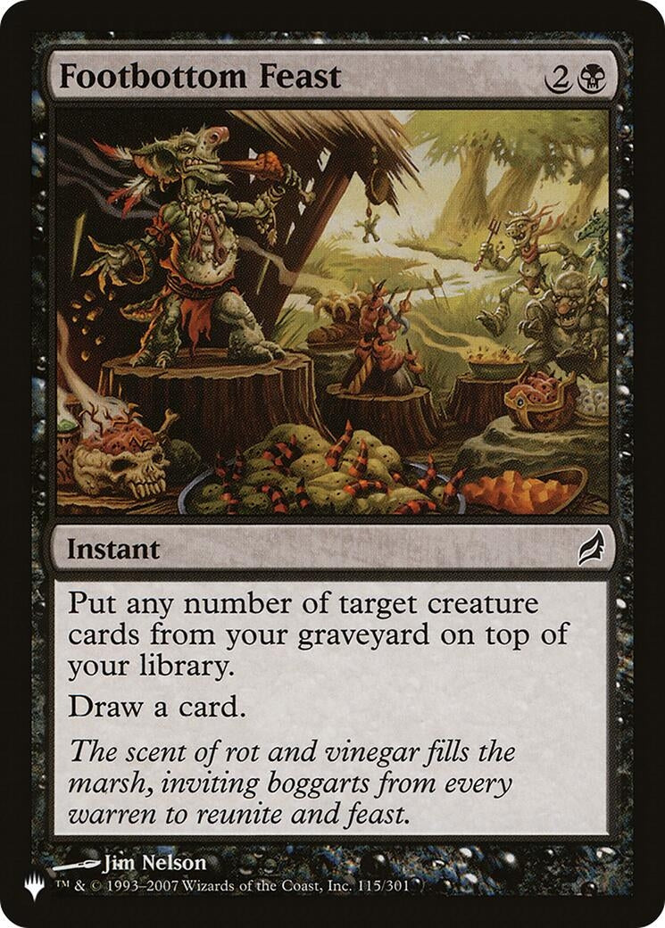 Image for Footbottom Feast (115/301) - Magic: The Gathering