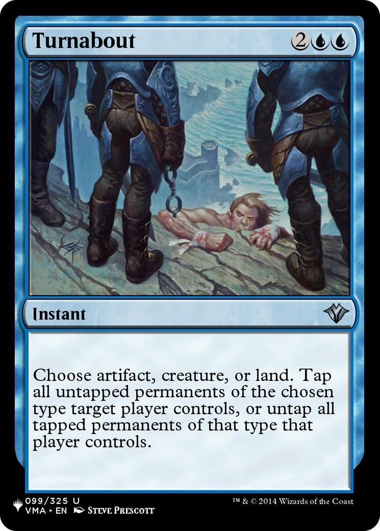 Image for Turnabout (099/325) - Magic: The Gathering