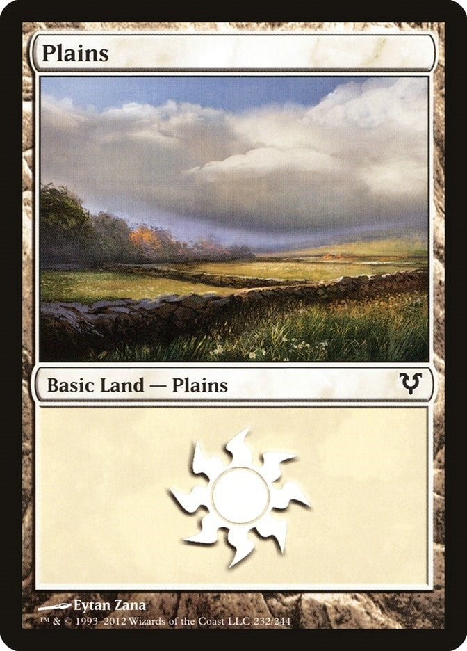 Image for Plains (232) (232) (AVR) - Magic: The Gathering