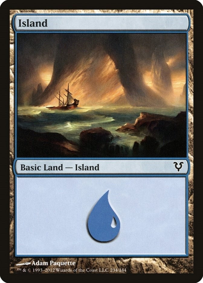 Image for Island (234) (234) - Magic: The Gathering