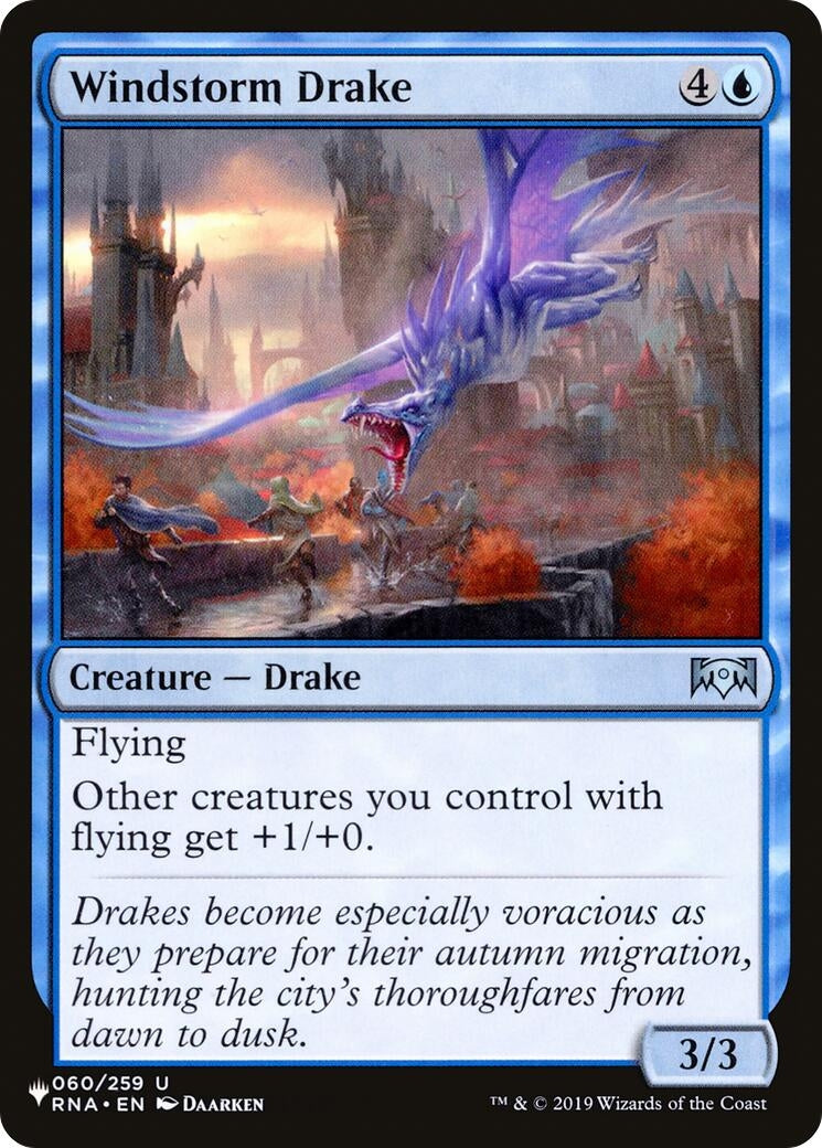 Image for Windstorm Drake (060/259) - Magic: The Gathering
