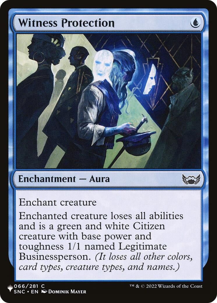 Image for Witness Protection (066/281) - Magic: The Gathering