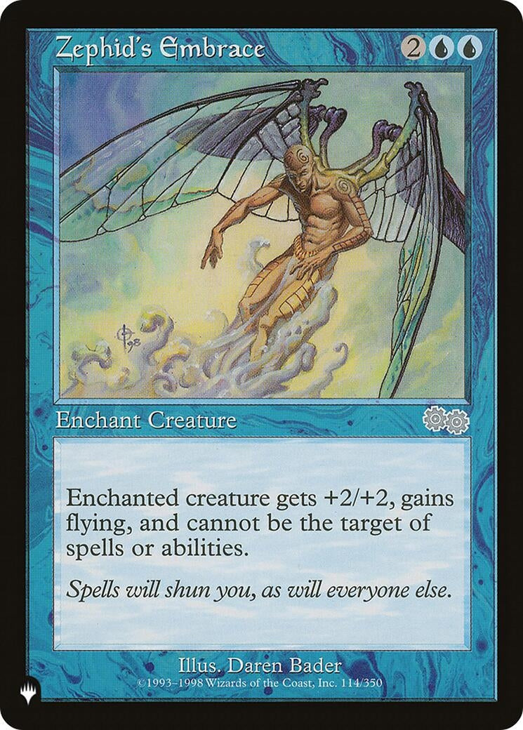 Image for Zephid's Embrace (114/350) (LIST) - Magic: The Gathering