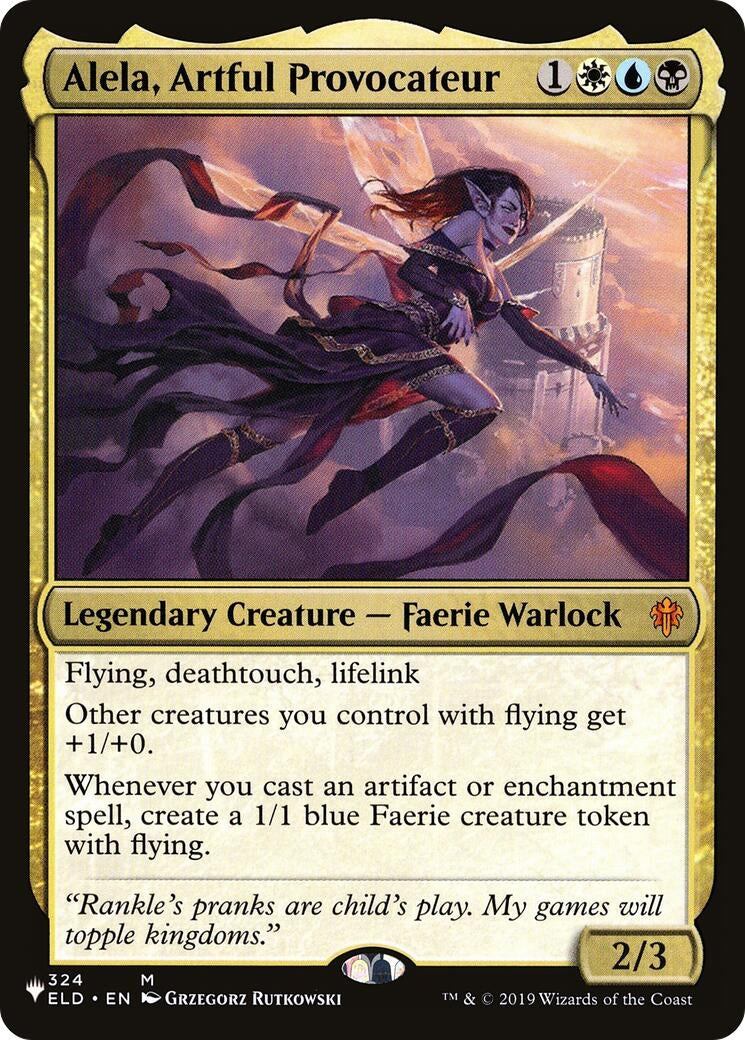 Image for Alela, Artful Provocateur (324/269) (LIST) - Magic: The Gathering