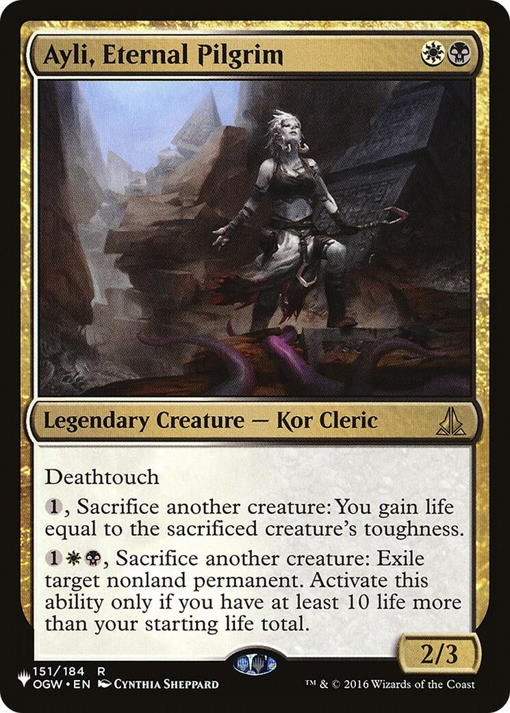 Image for Ayli, Eternal Pilgrim (151/184) (LIST) - Magic: The Gathering