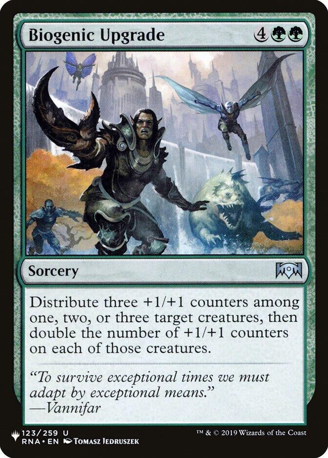 Image for Biogenic Upgrade (123/259) - Magic: The Gathering