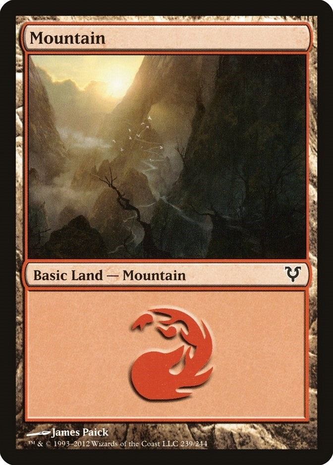 Image for Mountain (239) (239) (AVR) - Magic: The Gathering