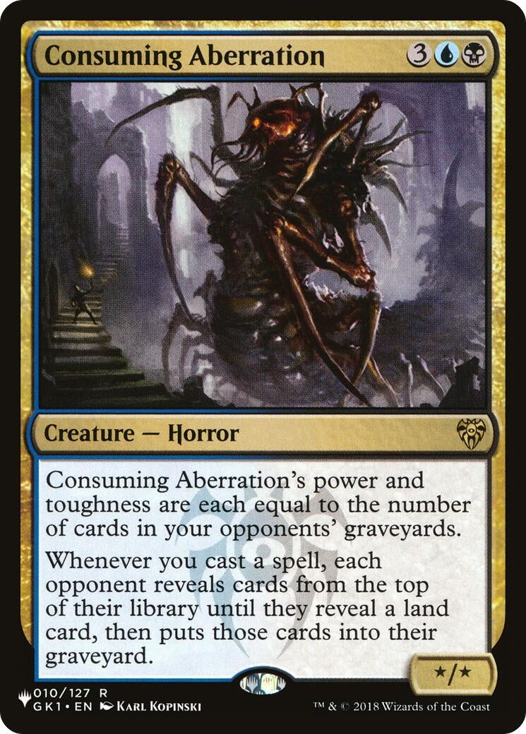 Image for Consuming Aberration (010/127) - Magic: The Gathering