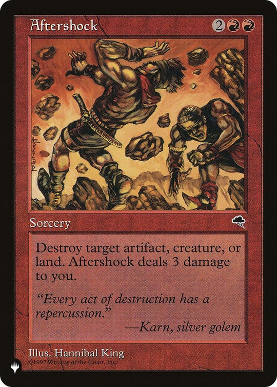 Image for Aftershock (LIST) - Magic: The Gathering