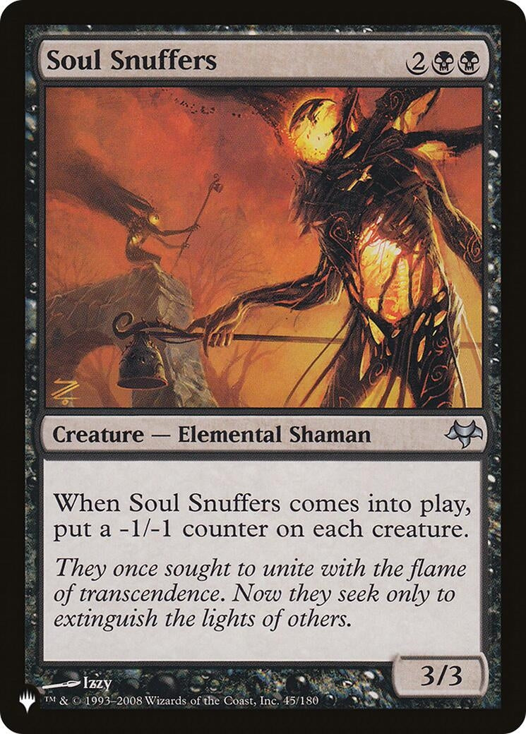 Image for Soul Snuffers (45/180) (LIST) - Magic: The Gathering