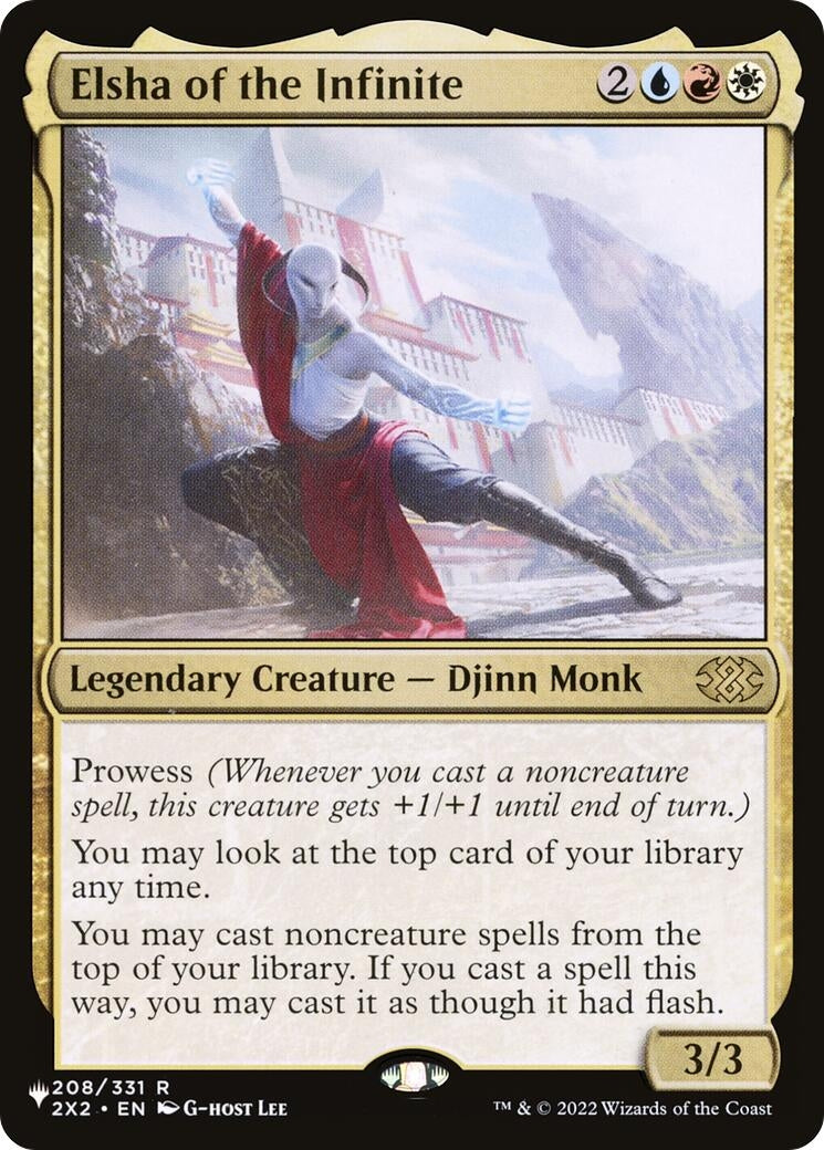 Image for Elsha of the Infinite (208/024) (LIST) - Magic: The Gathering