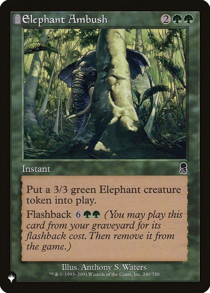 Image for Elephant Ambush (240/350) - Magic: The Gathering