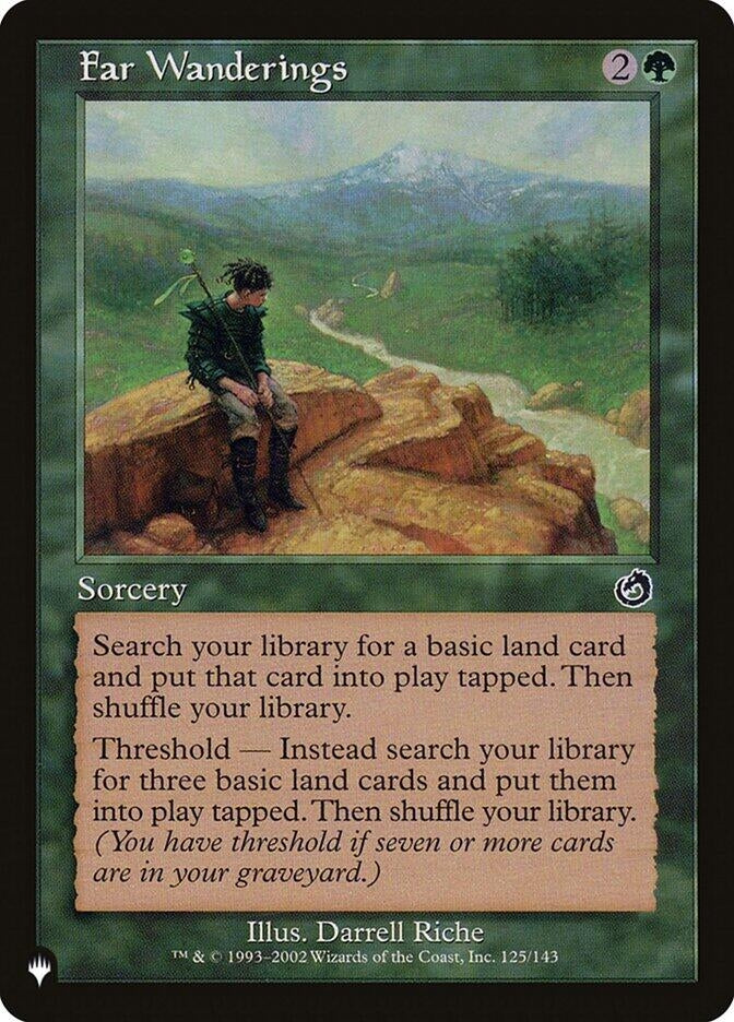 Image for Far Wanderings (125/143) - Magic: The Gathering
