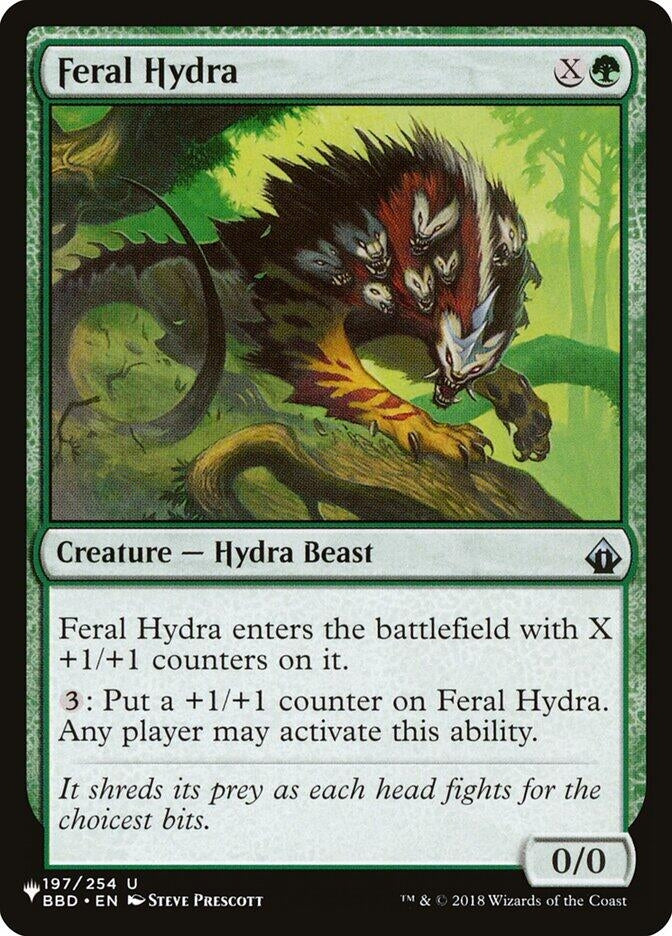 Image for Feral Hydra (197/254) - Magic: The Gathering