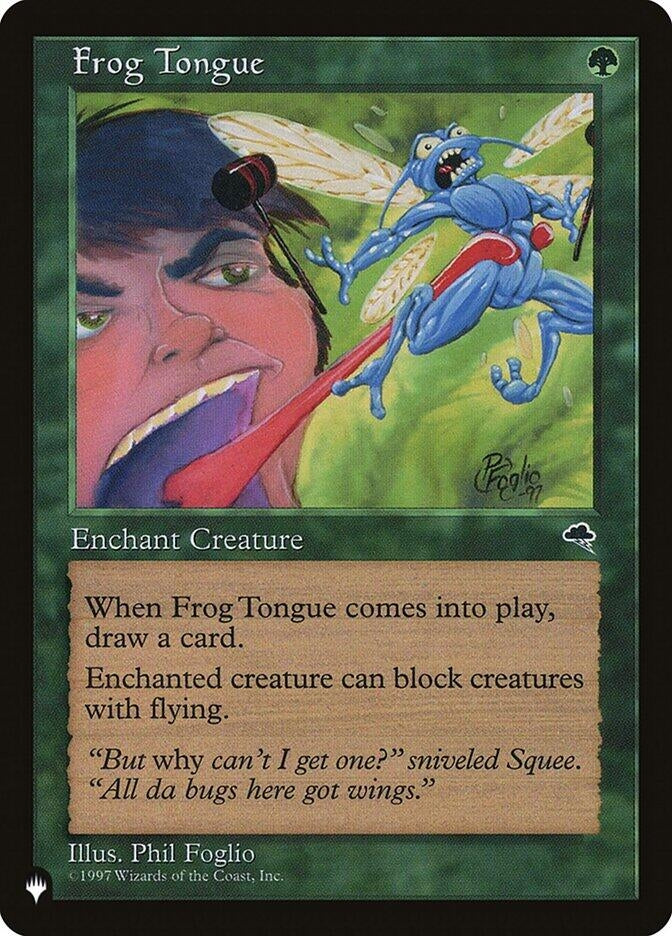 Image for Frog Tongue (LIST) - Magic: The Gathering