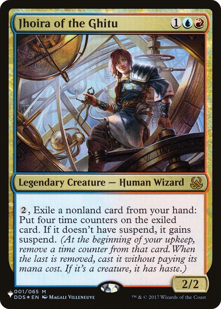 Image for Jhoira of the Ghitu (DDS) (001/065) (LIST) - Magic: The Gathering