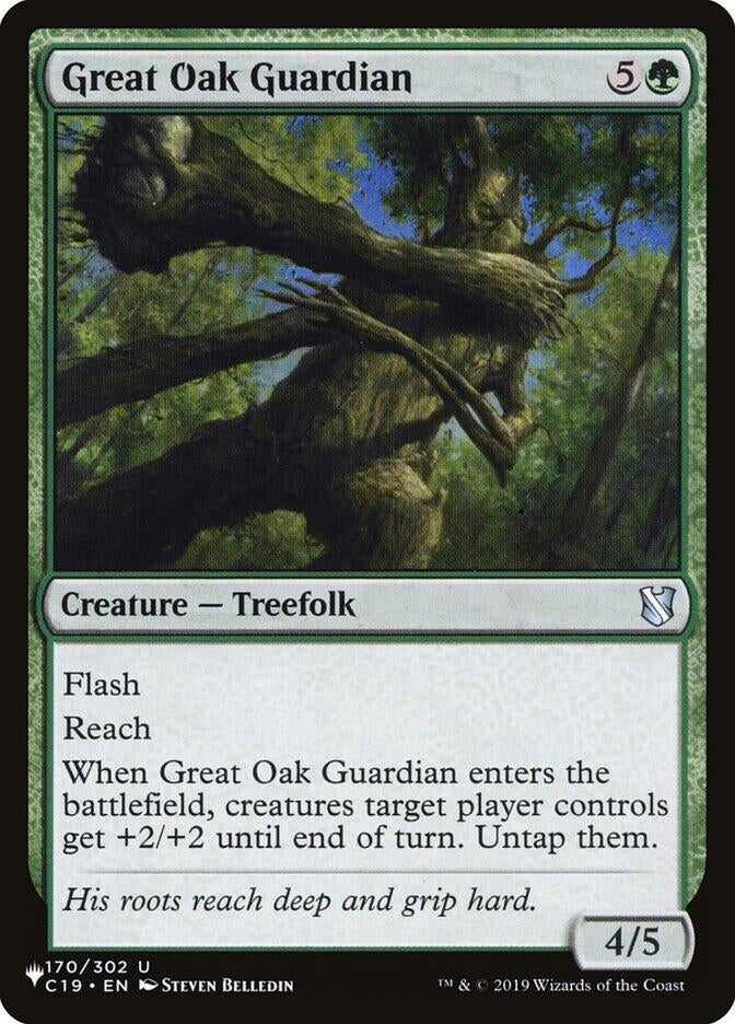 Image for Great Oak Guardian (170/302) - Magic: The Gathering