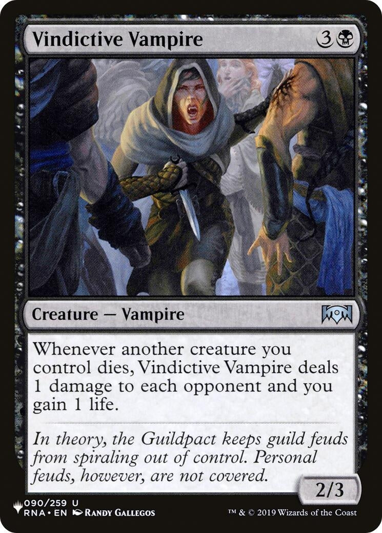 Image for Vindictive Vampire (090/259) - Magic: The Gathering