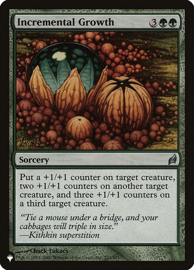Image for Incremental Growth (221/301) (LIST) - Magic: The Gathering