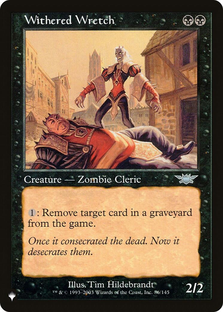 Image for Withered Wretch (86/145) - Magic: The Gathering