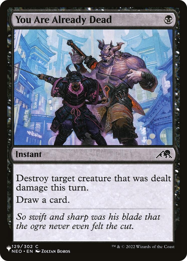 Image for You Are Already Dead (129/302) - Magic: The Gathering