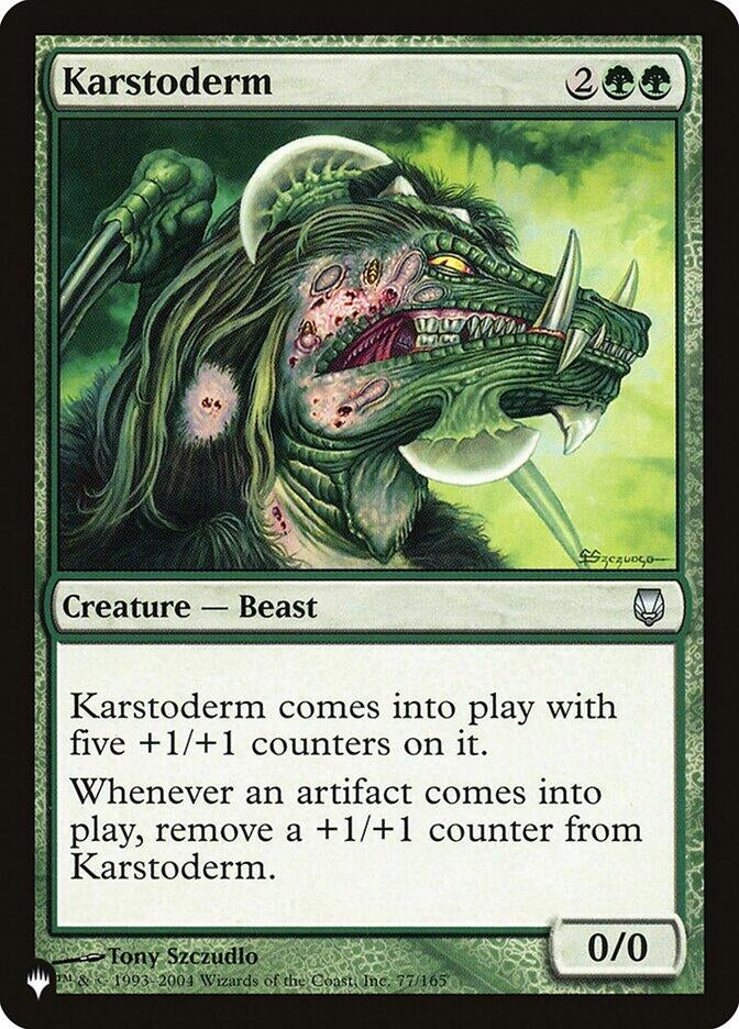 Image for Karstoderm (77/165) (LIST) - Magic: The Gathering