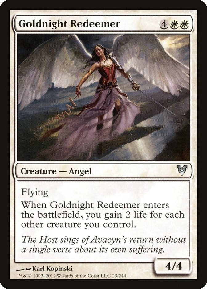 Image for Goldnight Redeemer (23) (AVR) - Magic: The Gathering