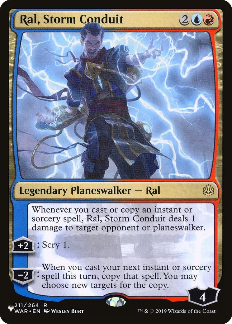 Image for Ral, Storm Conduit (211/264) - Magic: The Gathering