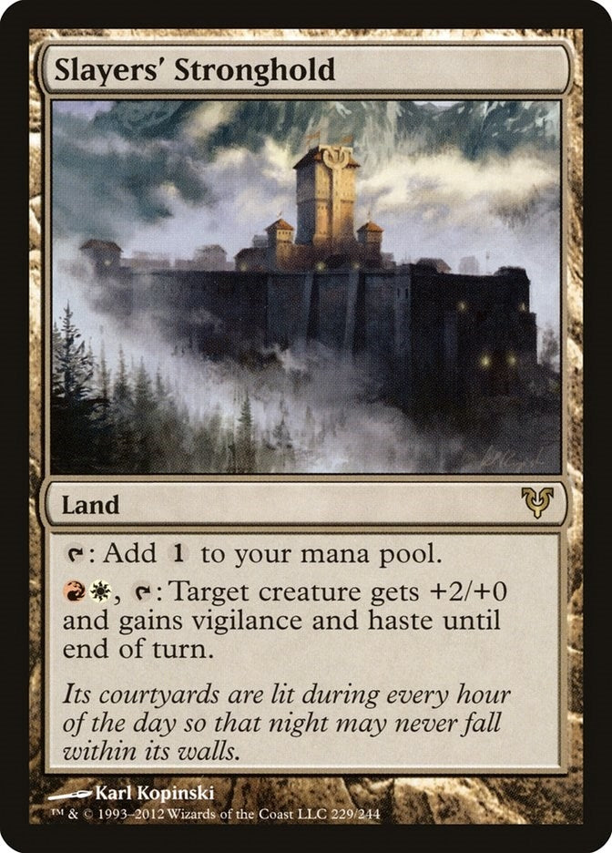 Image for Slayers' Stronghold (229) - Magic: The Gathering