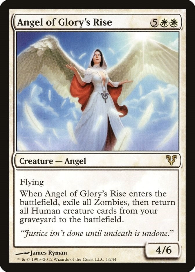 Image for Angel of Glory's Rise (1) (AVR) - Magic: The Gathering