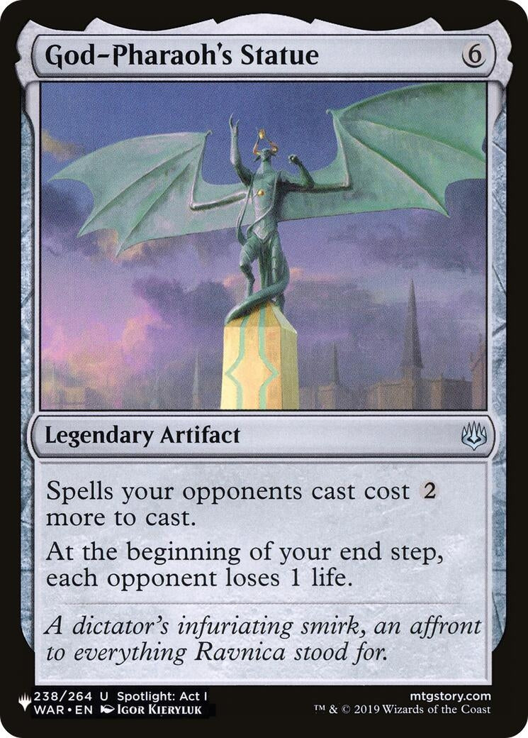 Image for God-Pharaoh's Statue (238/264) - Magic: The Gathering