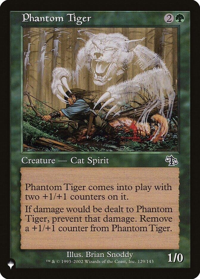 Image for Phantom Tiger (129/143) (LIST) - Magic: The Gathering