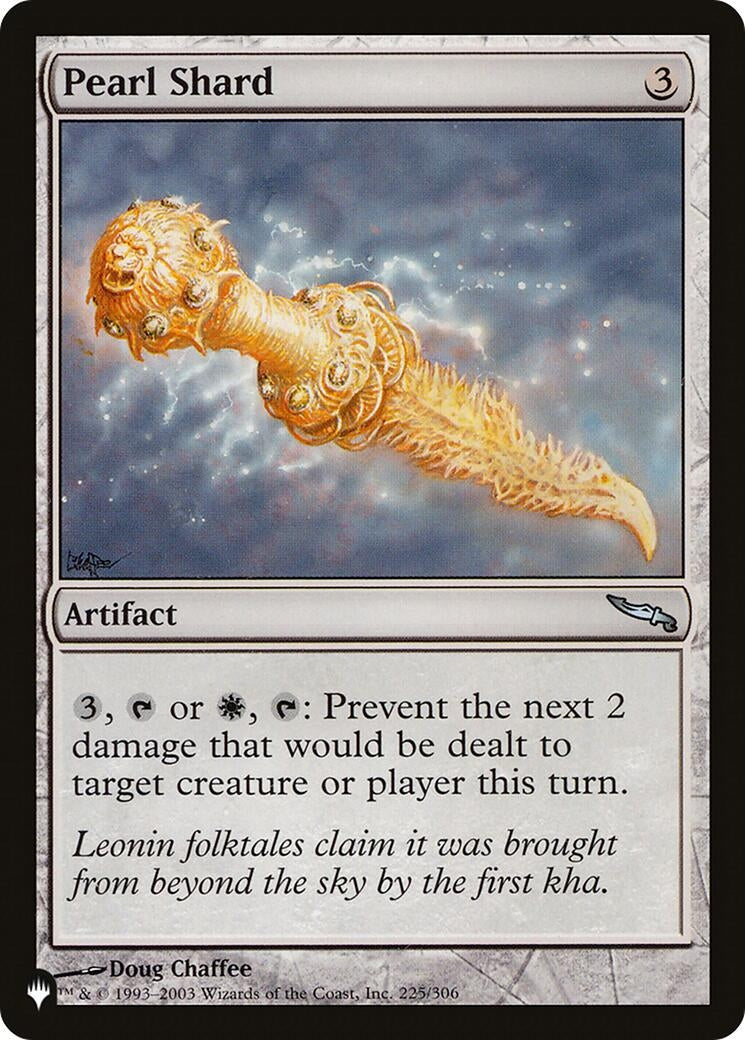 Image for Pearl Shard (225/306) (LIST) - Magic: The Gathering