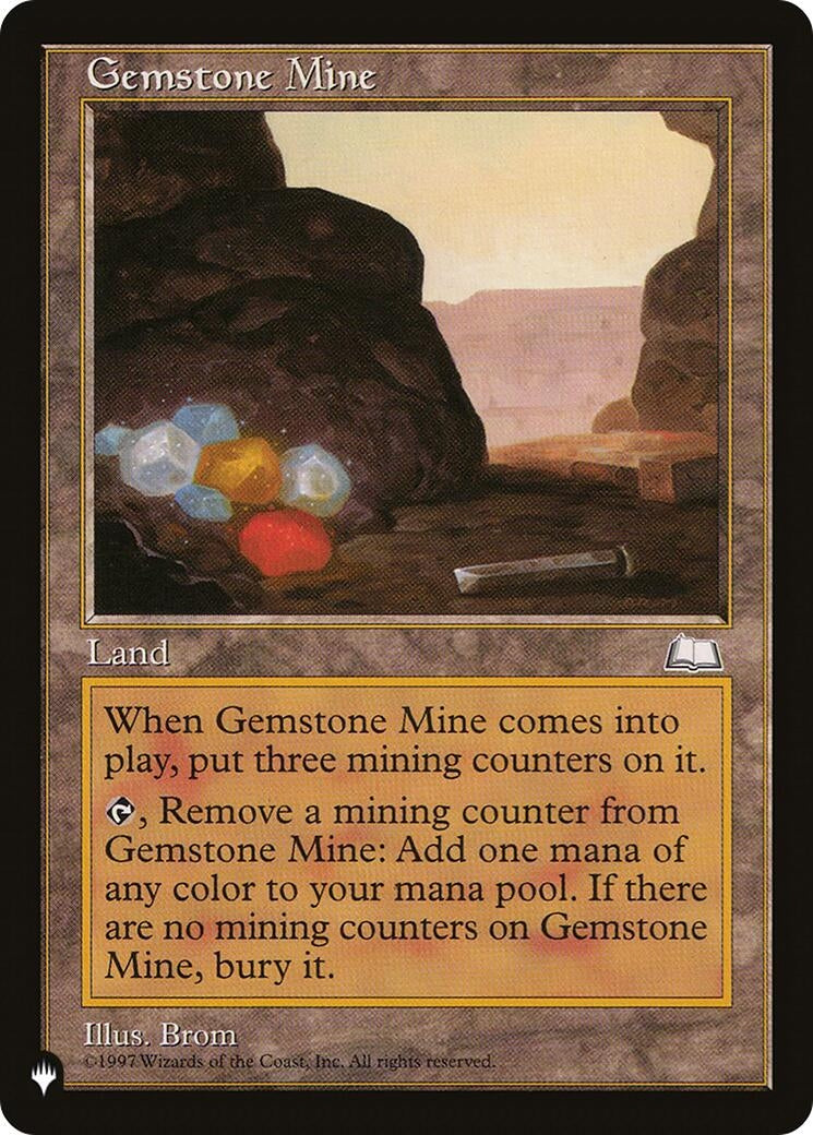Image for Gemstone Mine (WTH) - Magic: The Gathering
